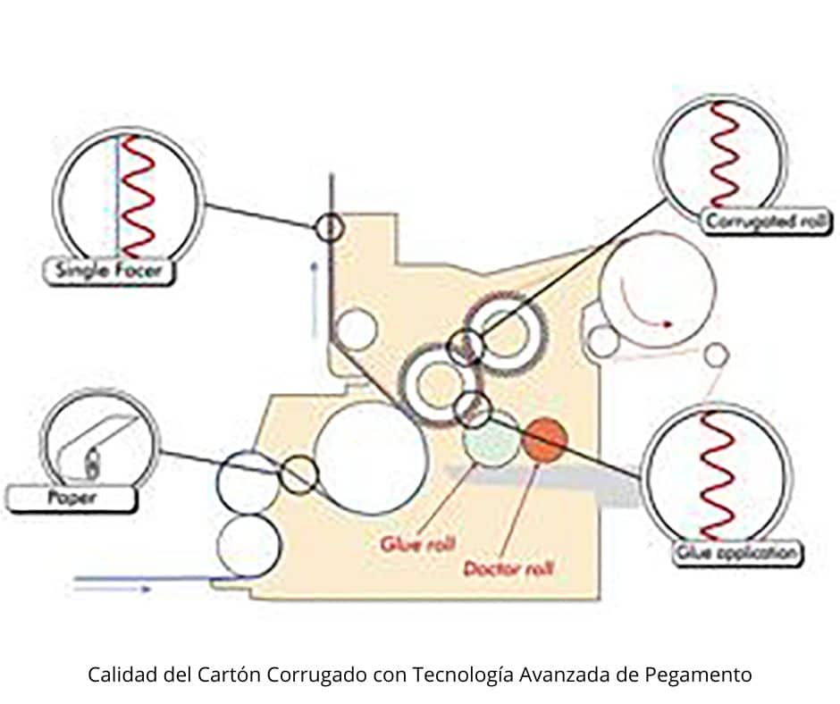 Calidad del Cartón Corrugado con Tecnología Avanzada de Pegamento